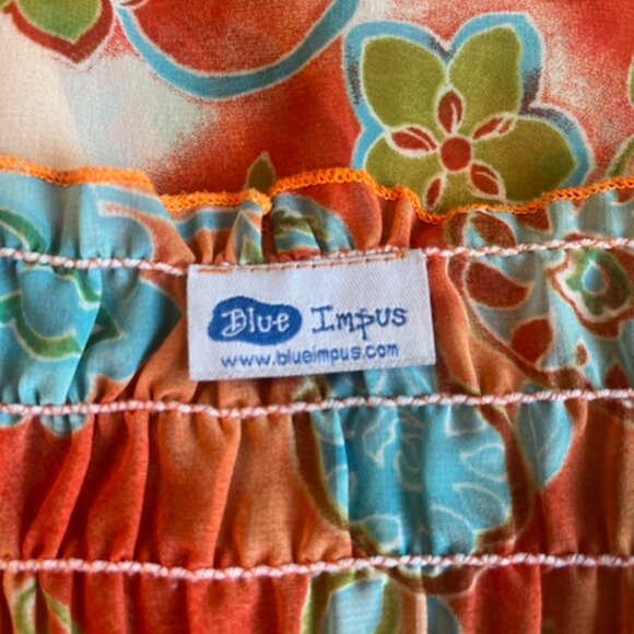 Plus Size ~ Sexy Summer Floral Top - Picture 8 of 8